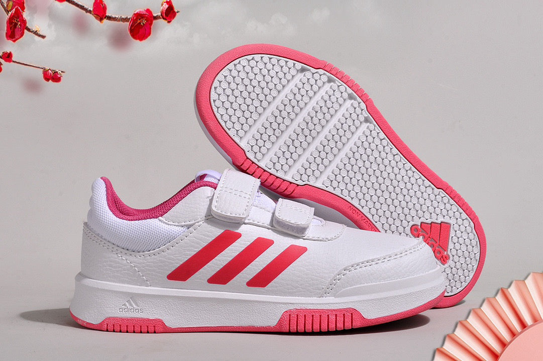 Adidas Velcro Sneakers" white, pink"