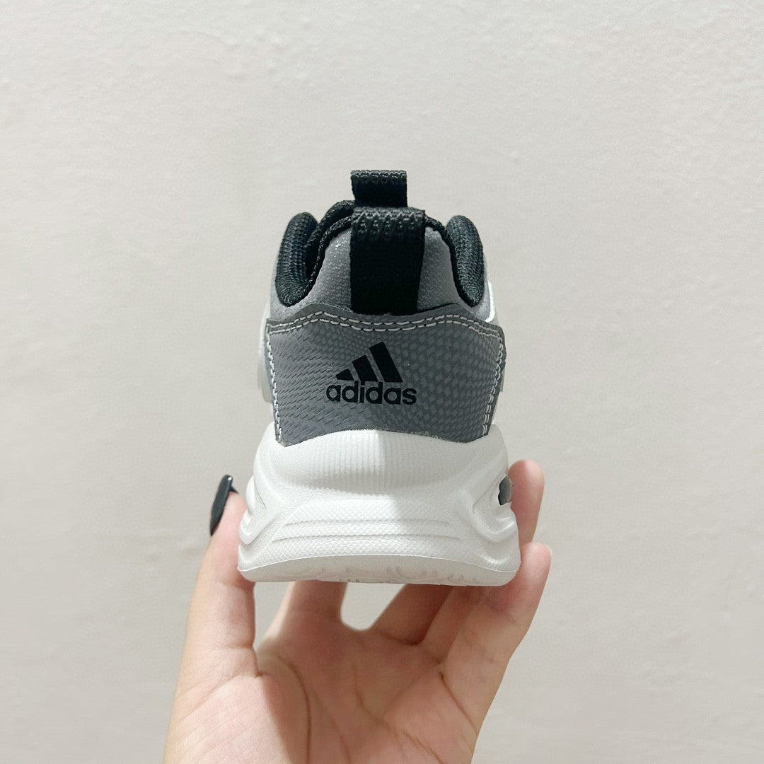 AD rotating button children's shoes" gray"