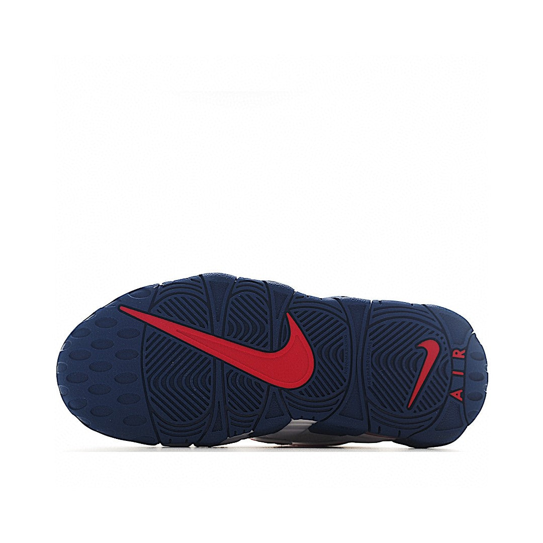Pippen basketball shoes" white, navy"