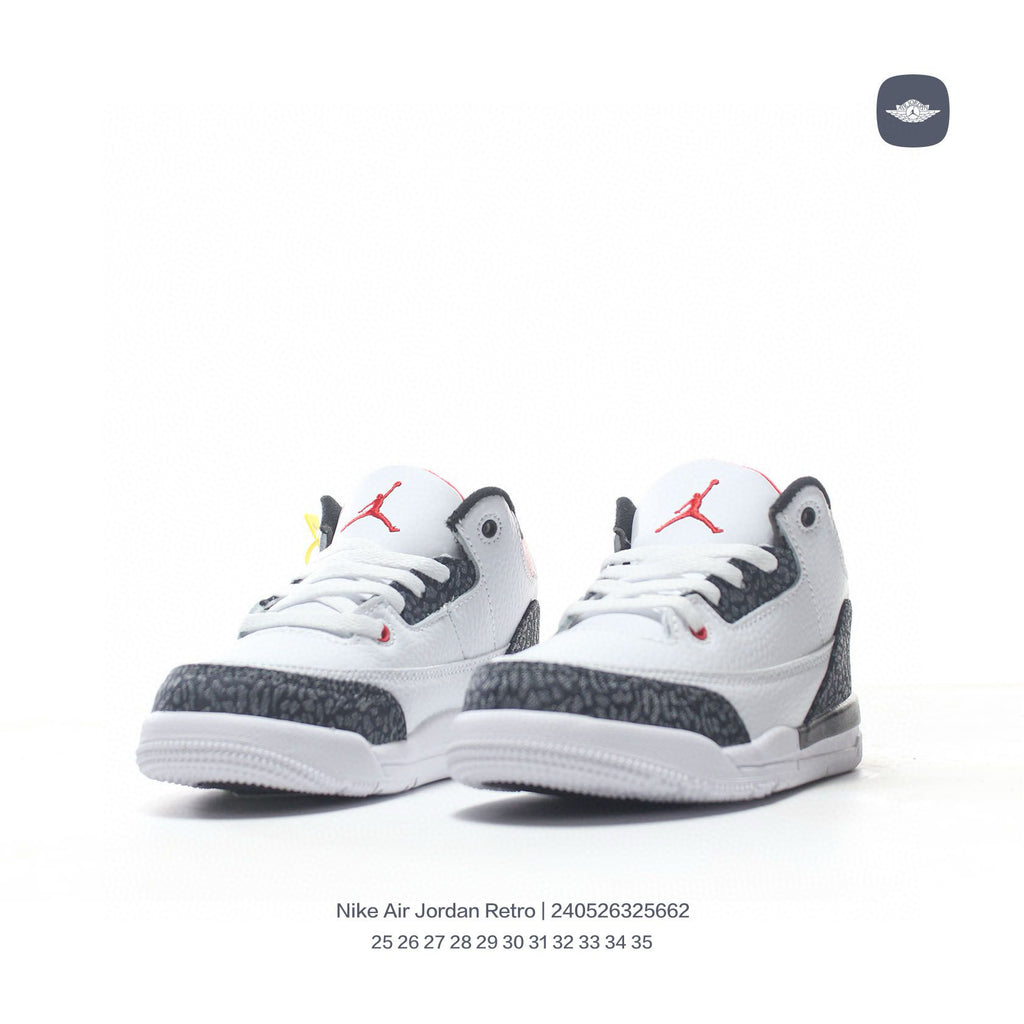Joe 3" white, red"