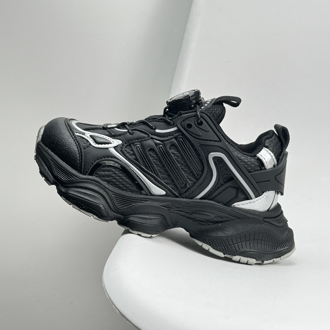 Adidas XLG Runner Deluxe runner dad shoes" black"
