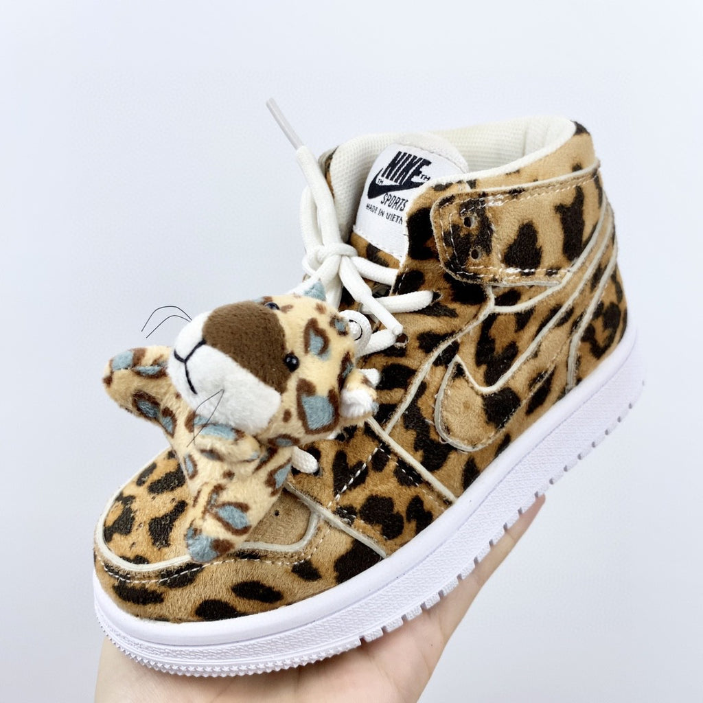 Joe 1 low-top hook series children's shoes" brown, black"