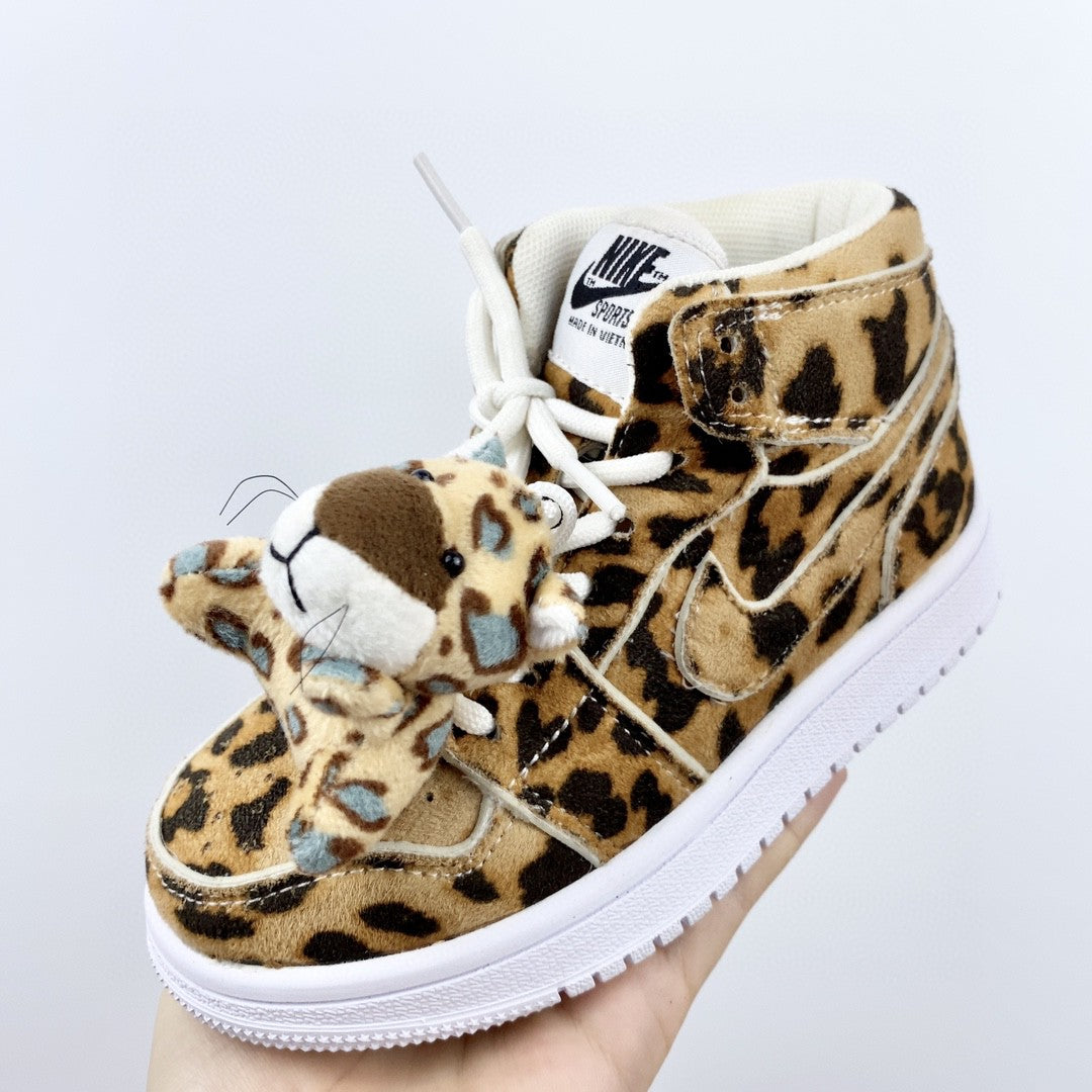 Joe 1 low-top hook series children's shoes" brown, black"
