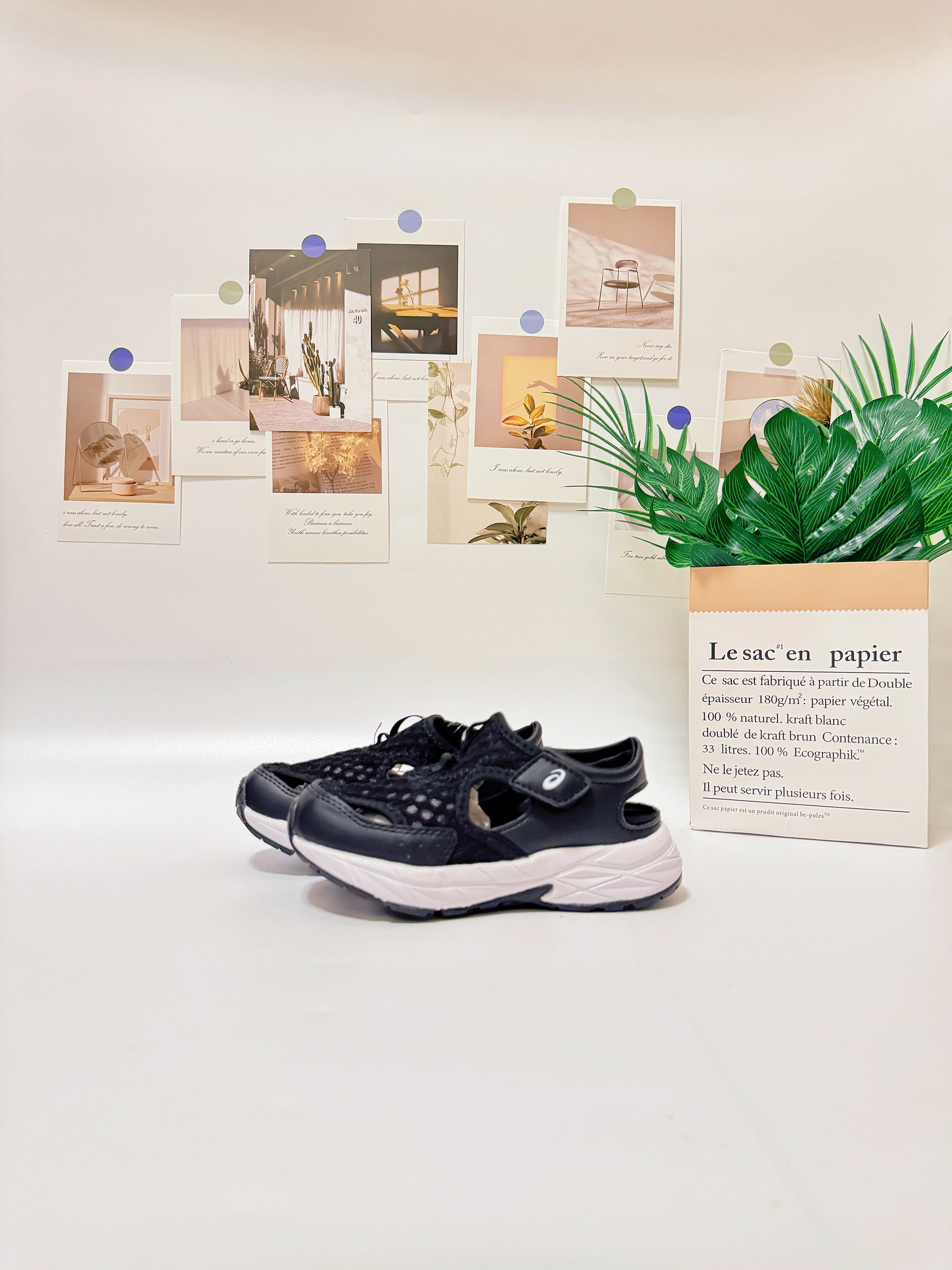 YSS new Velcro sandals "black"