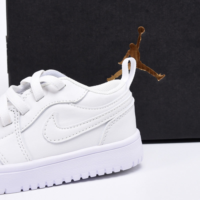 Joe 1 magic buckle children's shoes" white"