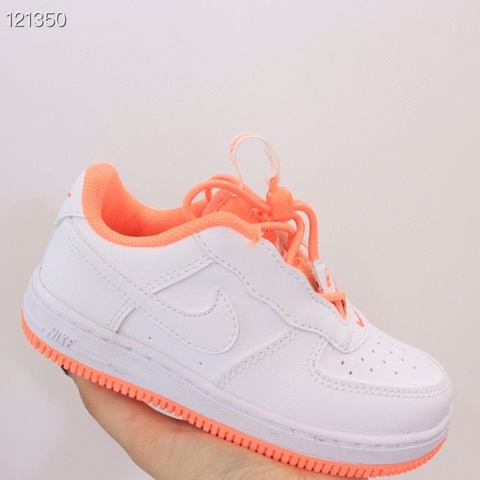 New Air Force Rubber "white, orange"
