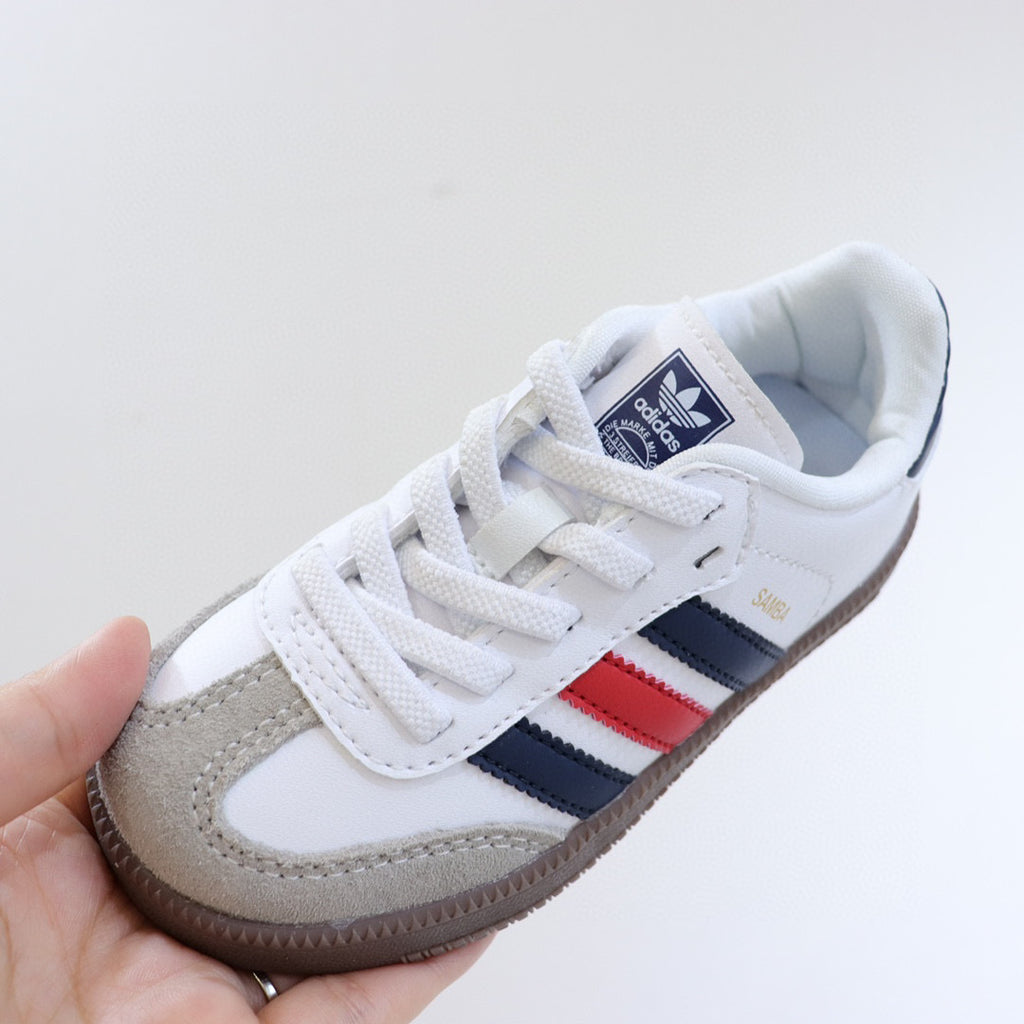 Adidas children's training shoes" white"