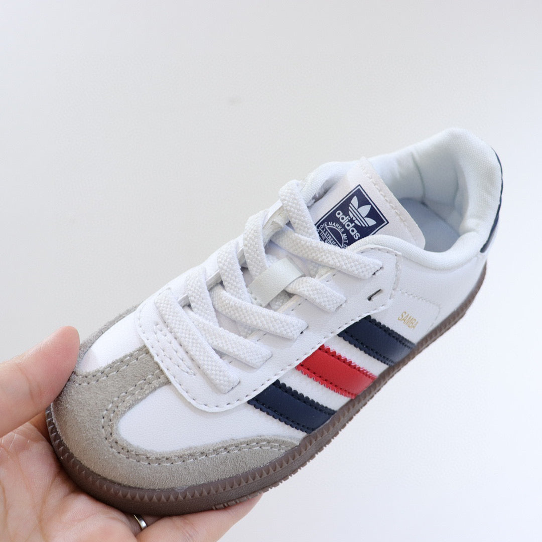 Adidas children's training shoes" white"