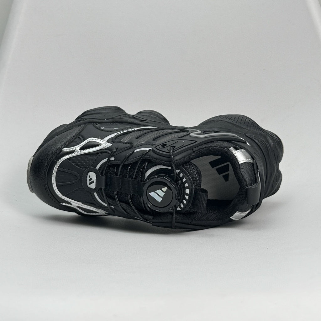 Adidas XLG Runner Deluxe runner dad shoes" black"
