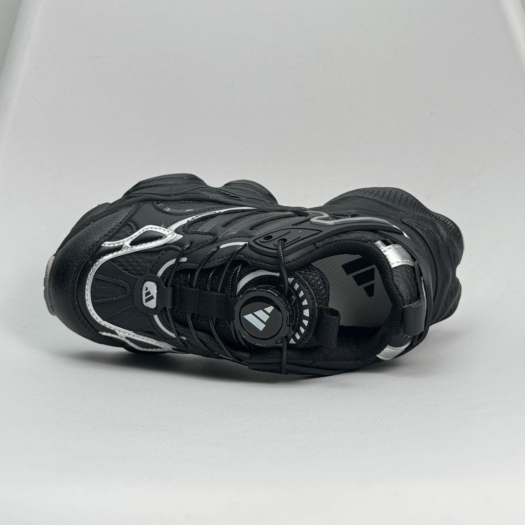 Adidas XLG Runner Deluxe runner dad shoes" black"