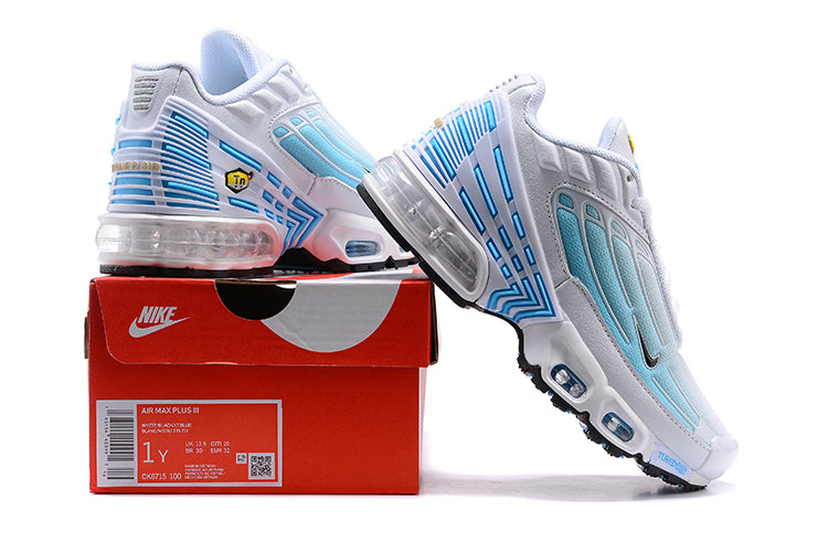 TN air cushion nike air max plus lll" white, blue"
