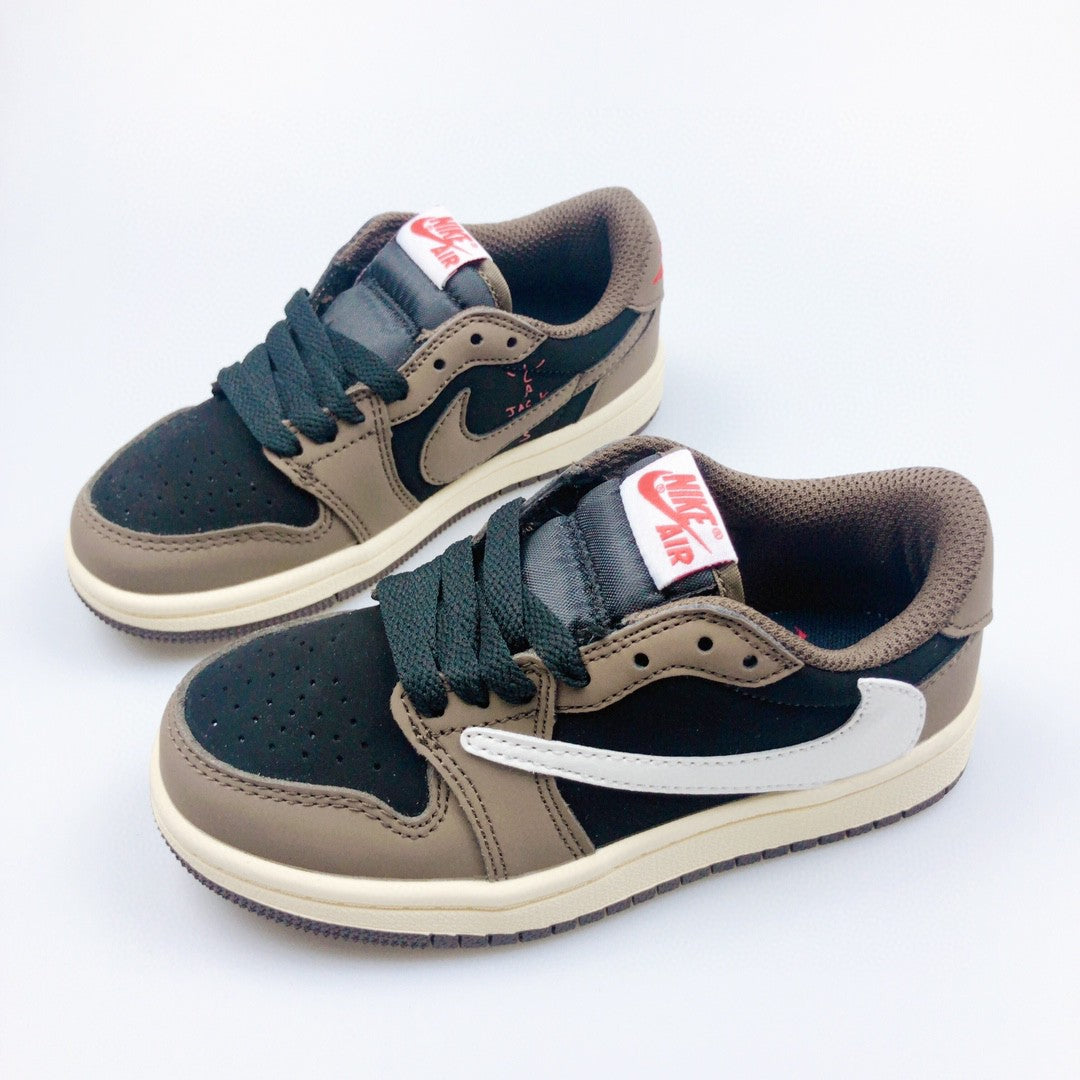 Jordan low-top reverse hook black warrior" brown, black"