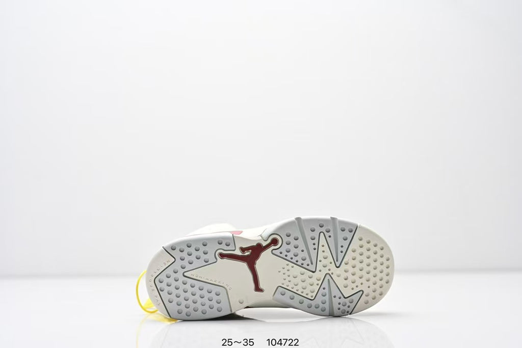 Joe 6 split leather children's shoes "white, burgundy"