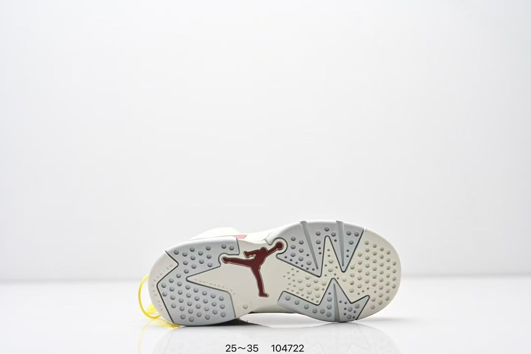 Joe 6 split leather children's shoes "white, burgundy"