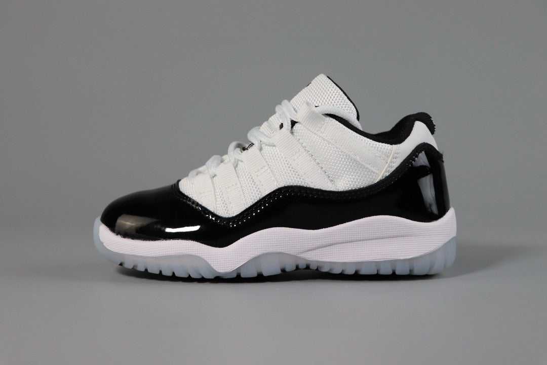 Joe 11 low-top children's shoes" white, black"