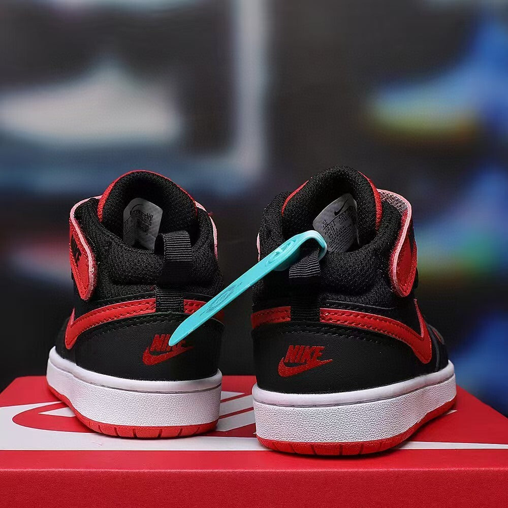 Air Force workwear mid-cut Velcro" black, red"