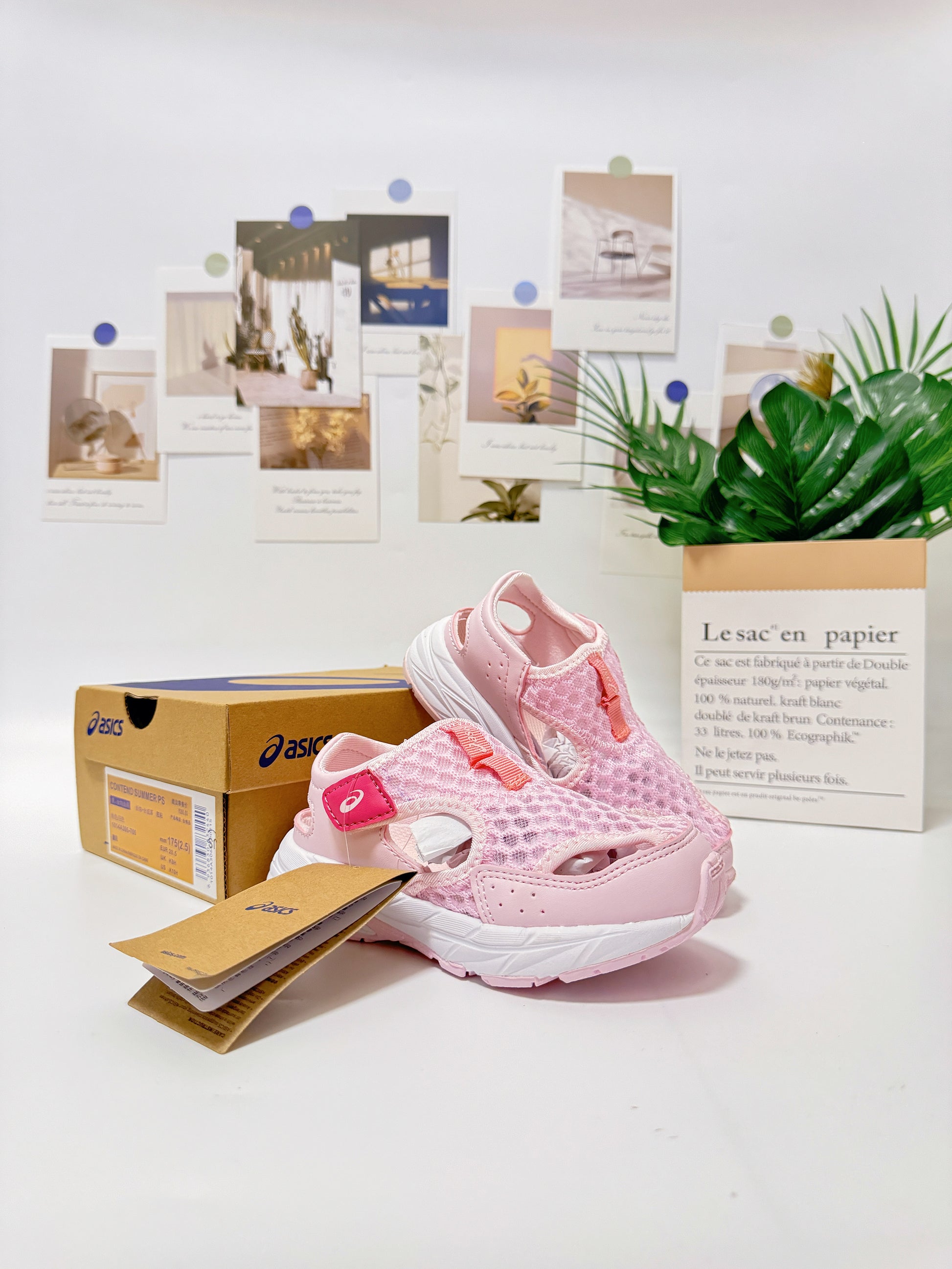 YSS new Velcro sandals "pink"