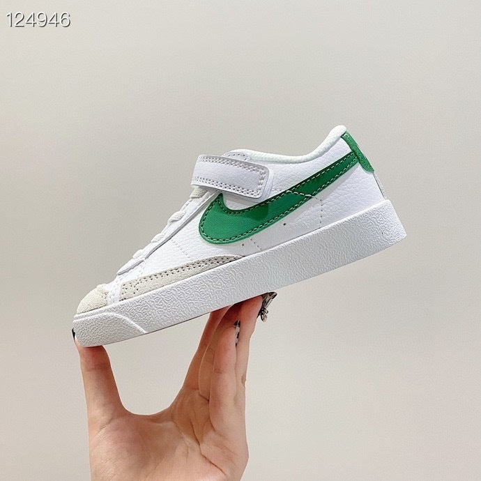 Trail Blazers low-top" white, green"