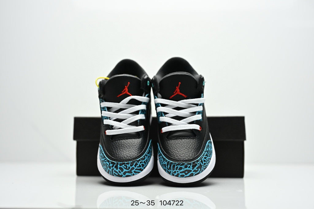 Joe 3"black, blue"