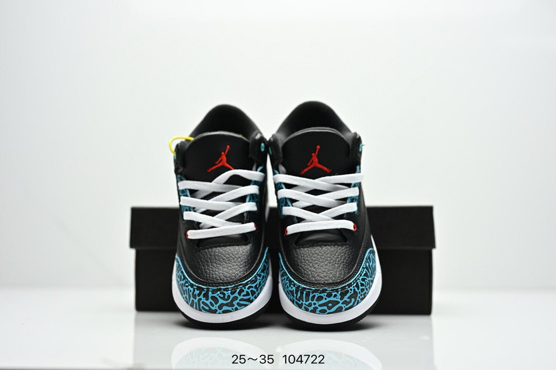 Joe 3"black, blue"