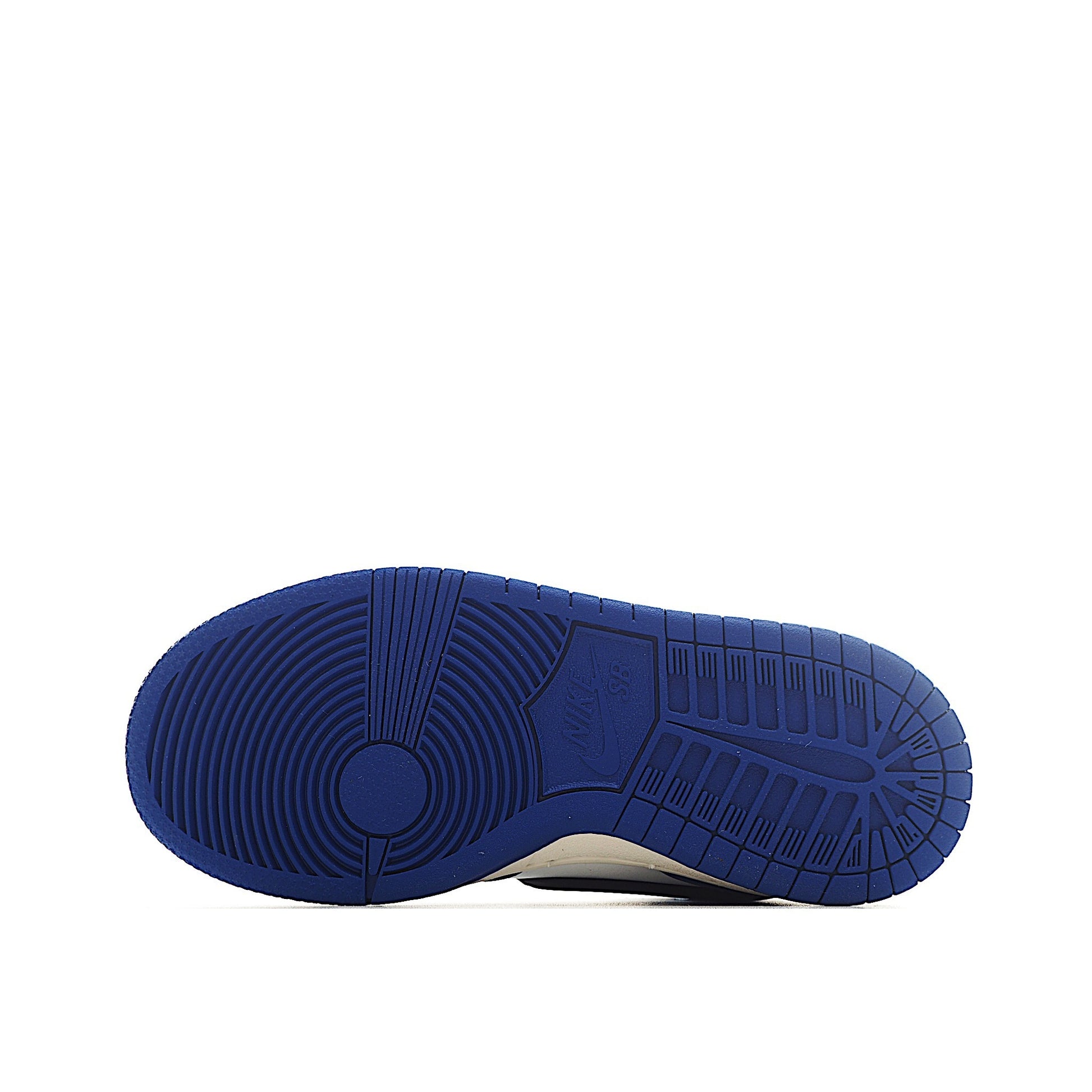 Nike Dunk High Top Swoosh " white, blue"