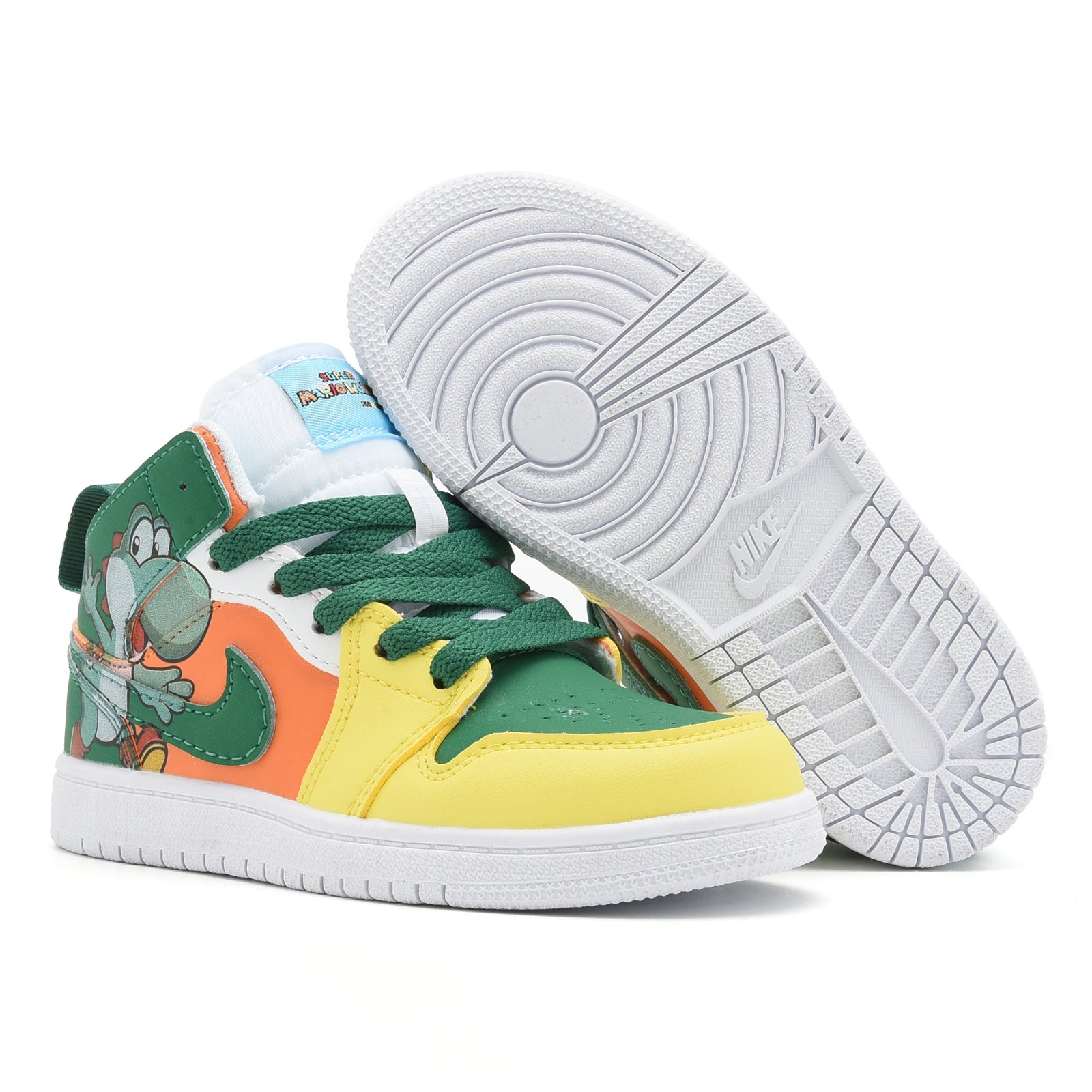 AJ-127" yellow, orange, green"