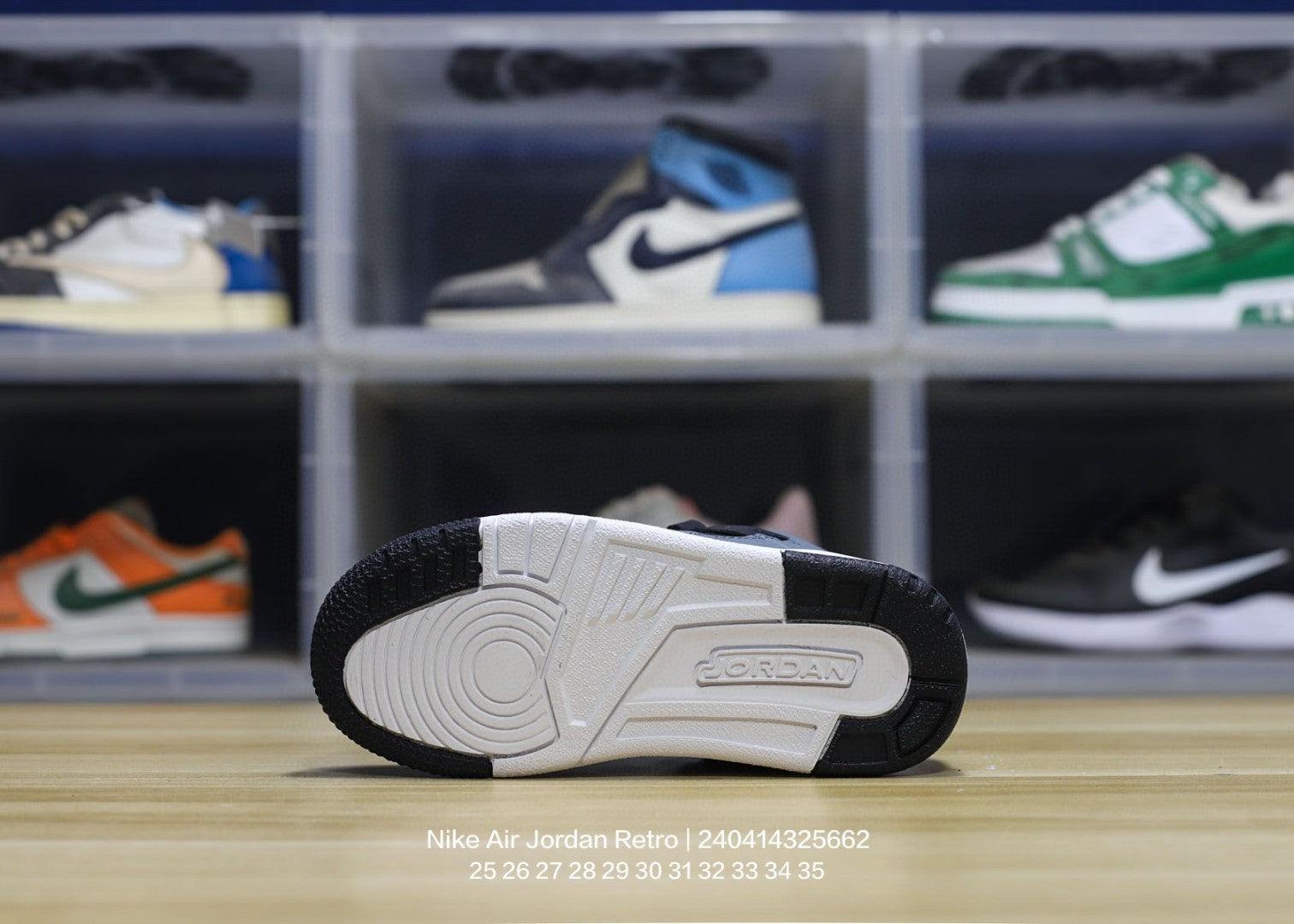 Jordan trendy children's shoes" black, gray"