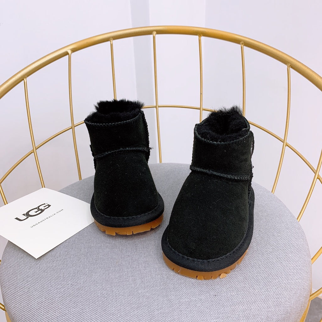 UGG Velcro Baby Shoes" black"