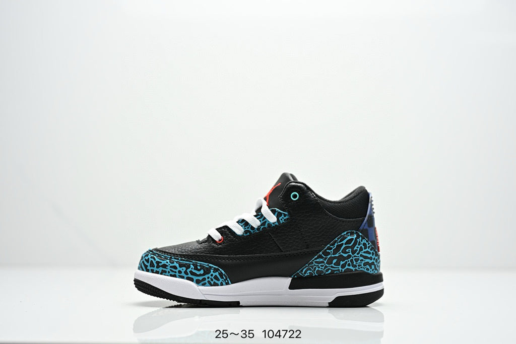 Joe 3"black, blue"