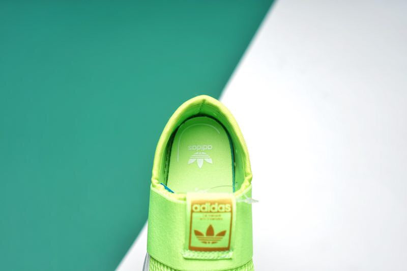 AD one-step soft shell mesh bandage shoes" yellow/ lime green with white"