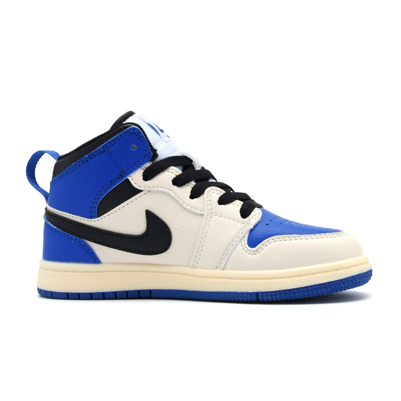 AJ-112" Cream, blue"