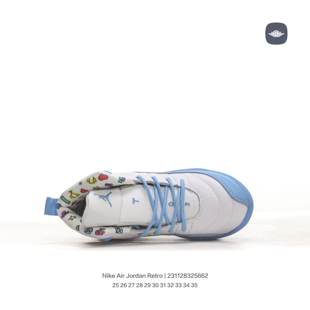 Joe 12 children's shoes" white, blue"