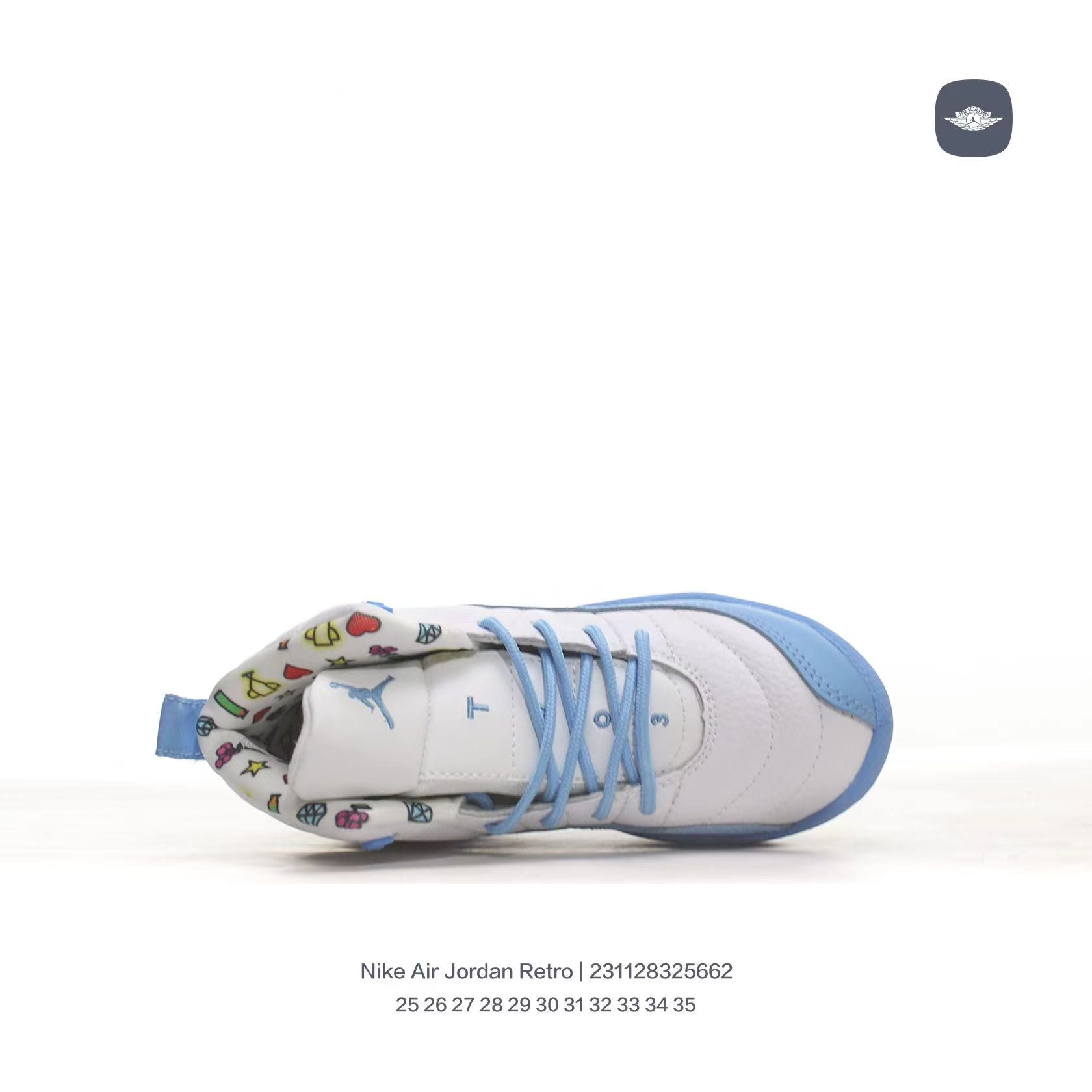 Joe 12 children's shoes" white, blue"