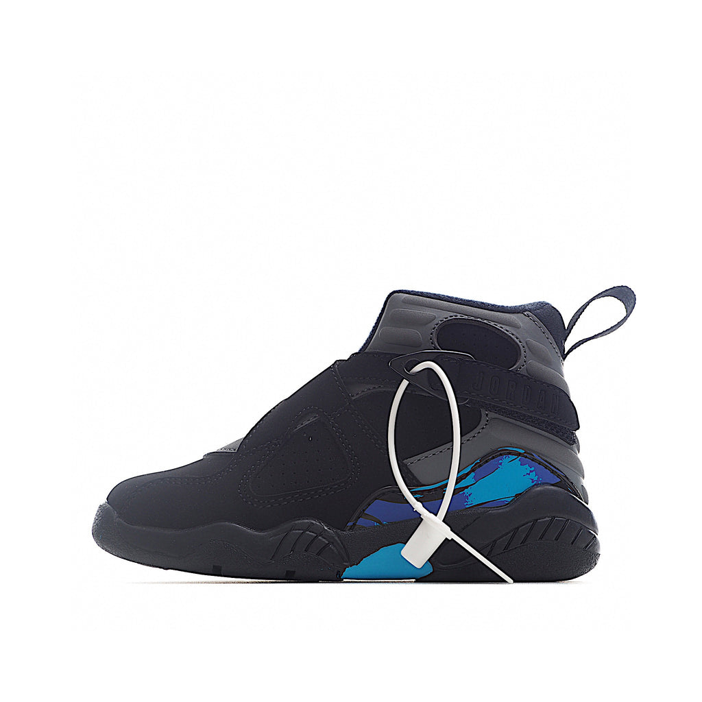 Joe 8 children's shoes sports shoes AJ-8 basketball shoes" black, gray,  blue"