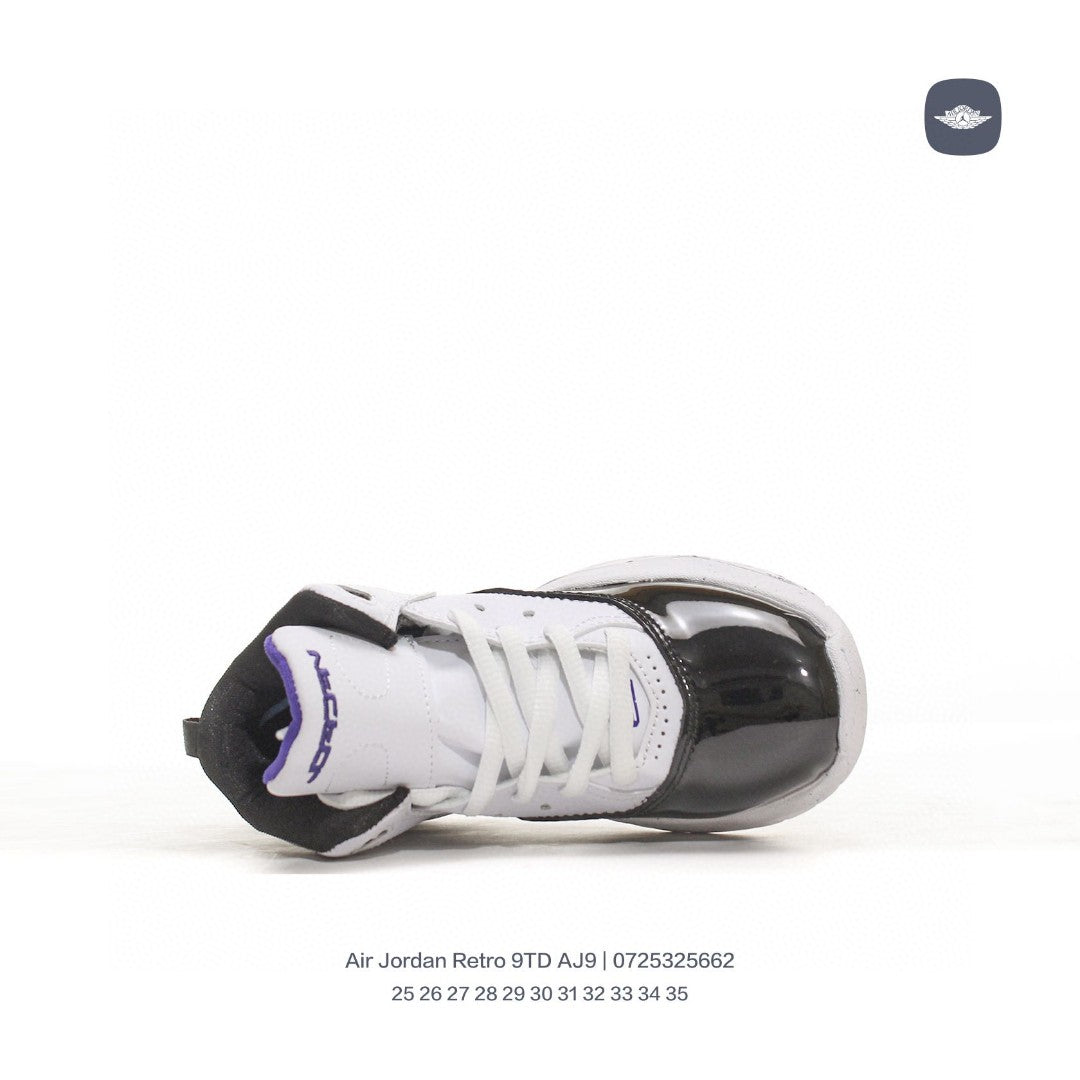 AJ12.5 generation children's retro leisure culture" white, black"