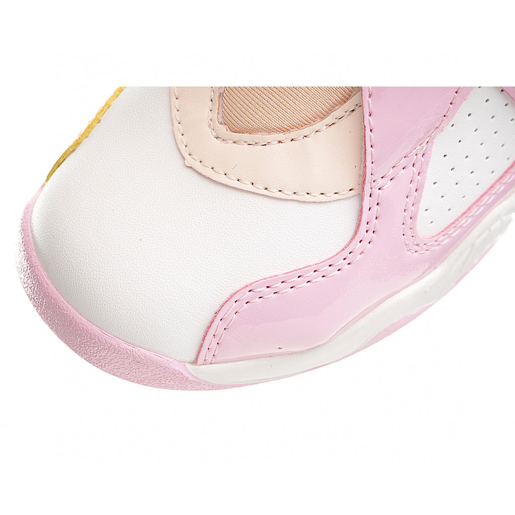 Joe 8 children's shoes sports shoes AJ-8 basketball shoes" white, pink, peach"