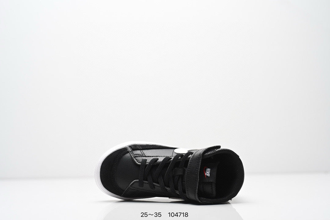 Nike Trail Blazers High-Top Velcro Kids Shoes