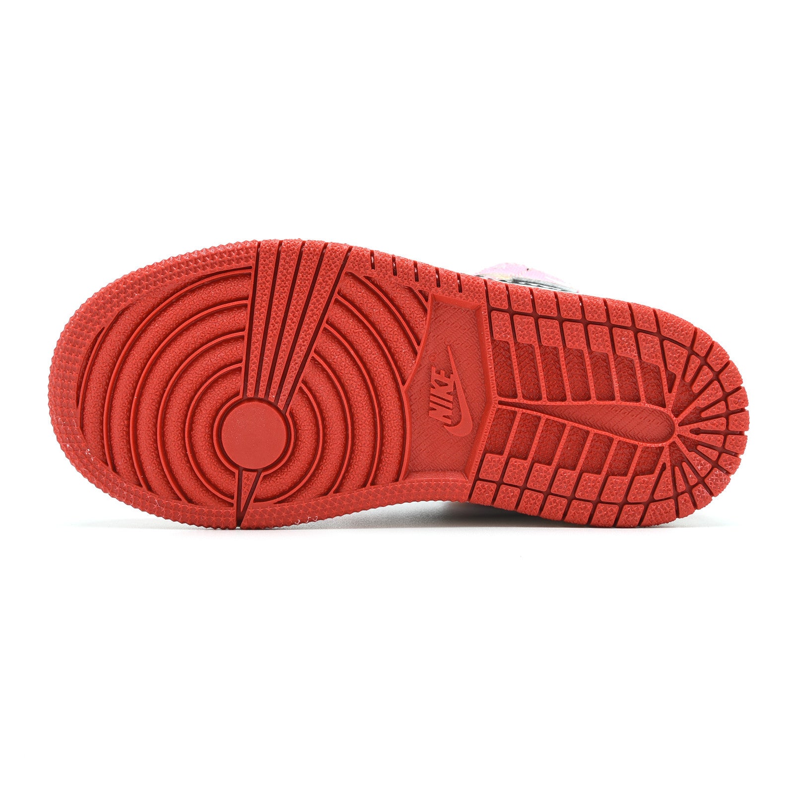 AJ-127" pink, white, red"