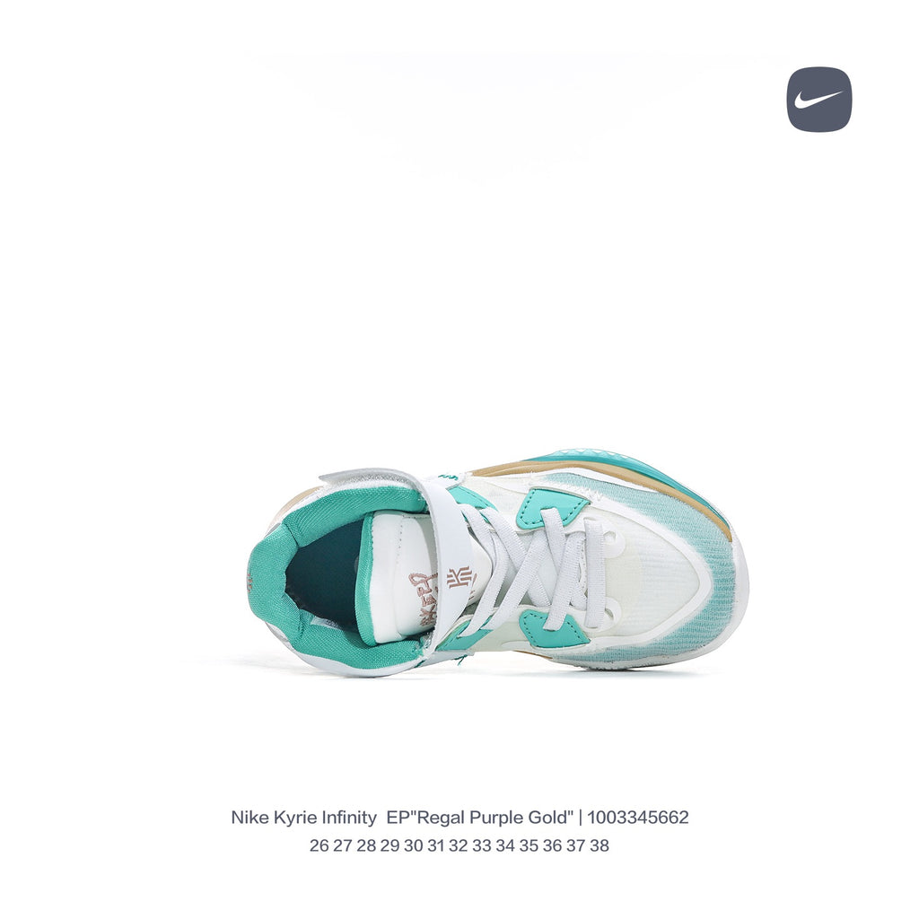 Nike Irving 8 basketball shoes" white, Turquoise"