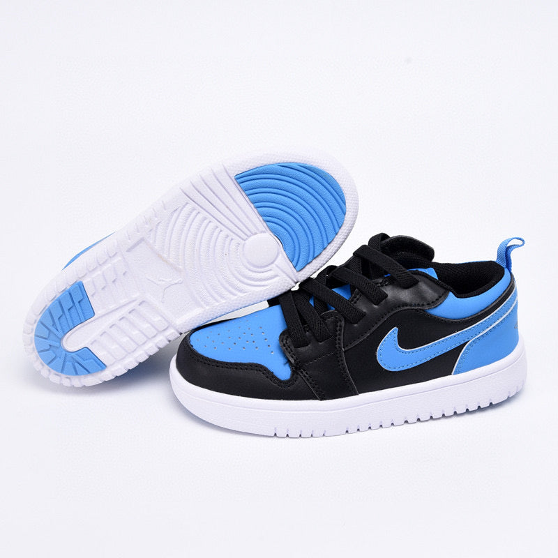 Joe 1 magic buckle children's shoes" black, blue"