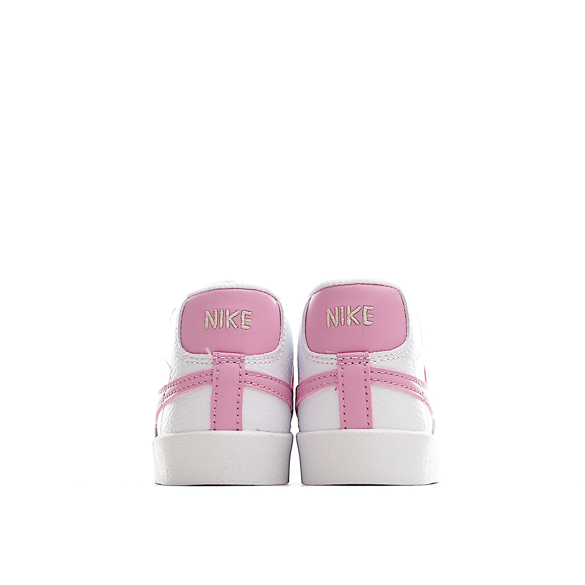 Trail Blazers high-top single dunk" white, pink"
