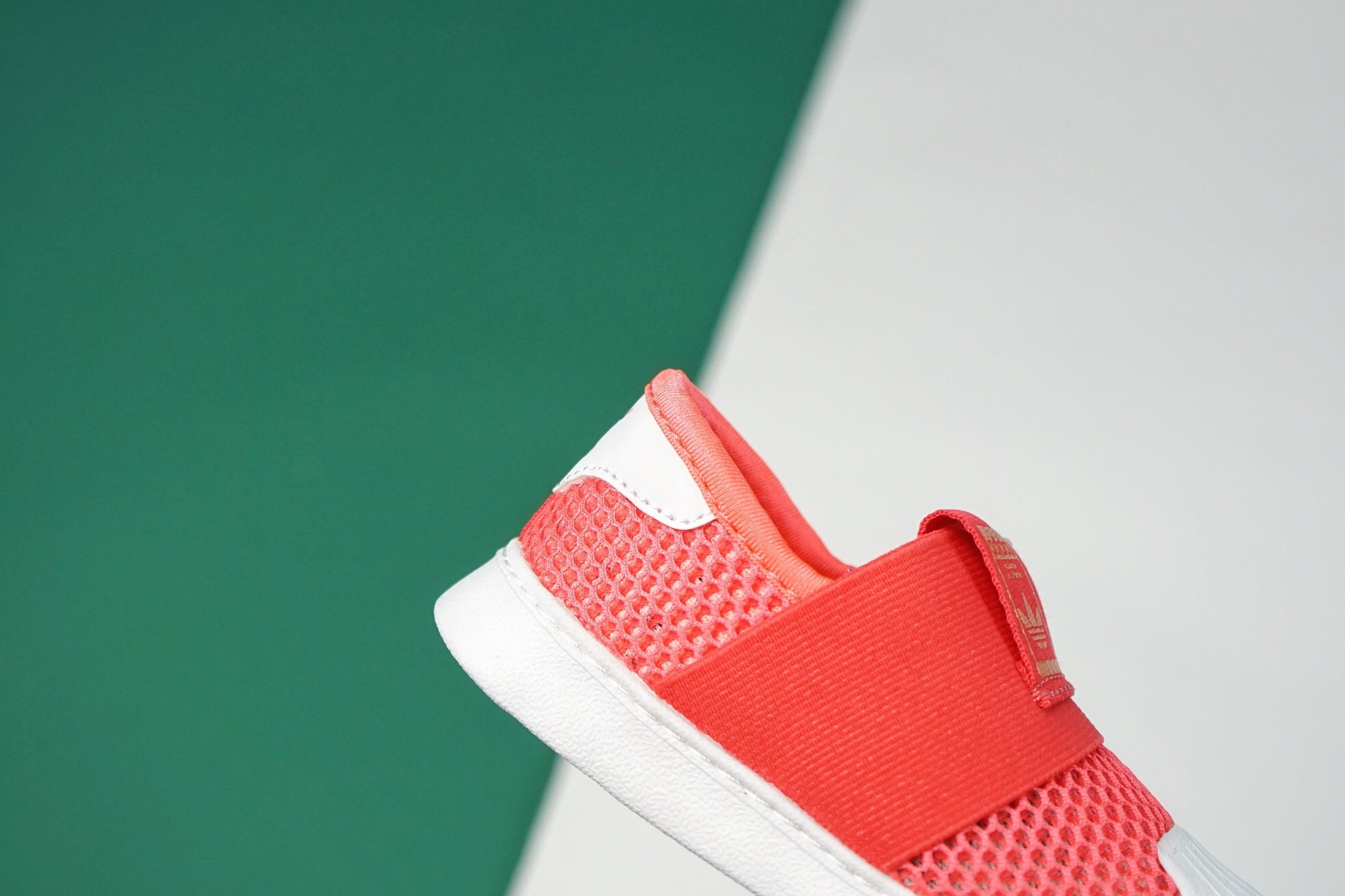 AD one-step soft shell mesh bandage shoes" orange-red or coral"
