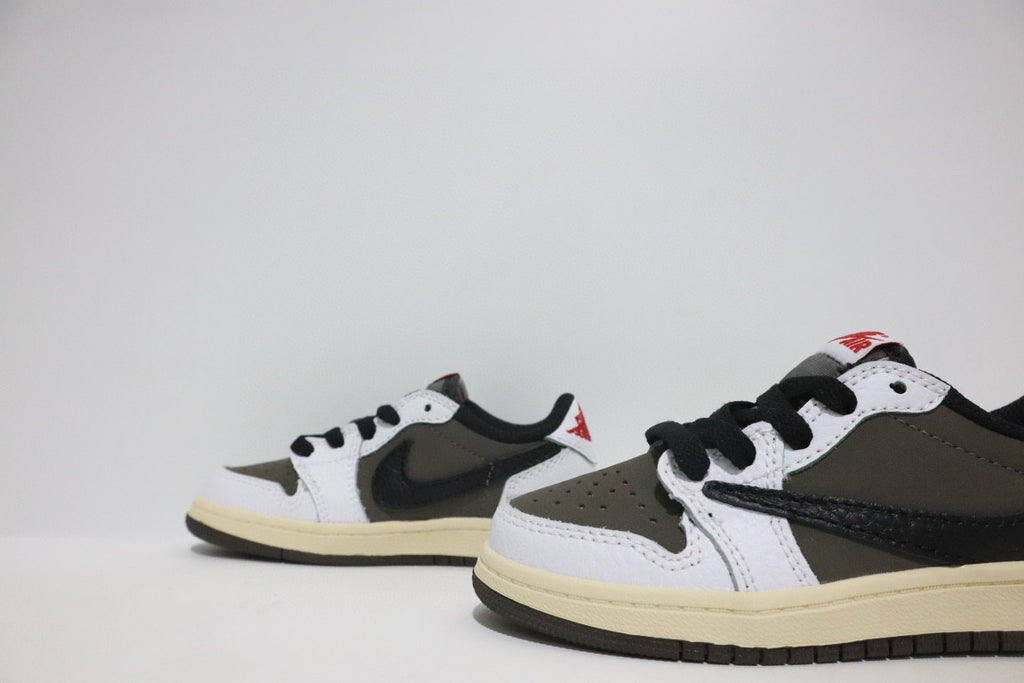 Jordan low-top hook series" white, black, dark olive green"