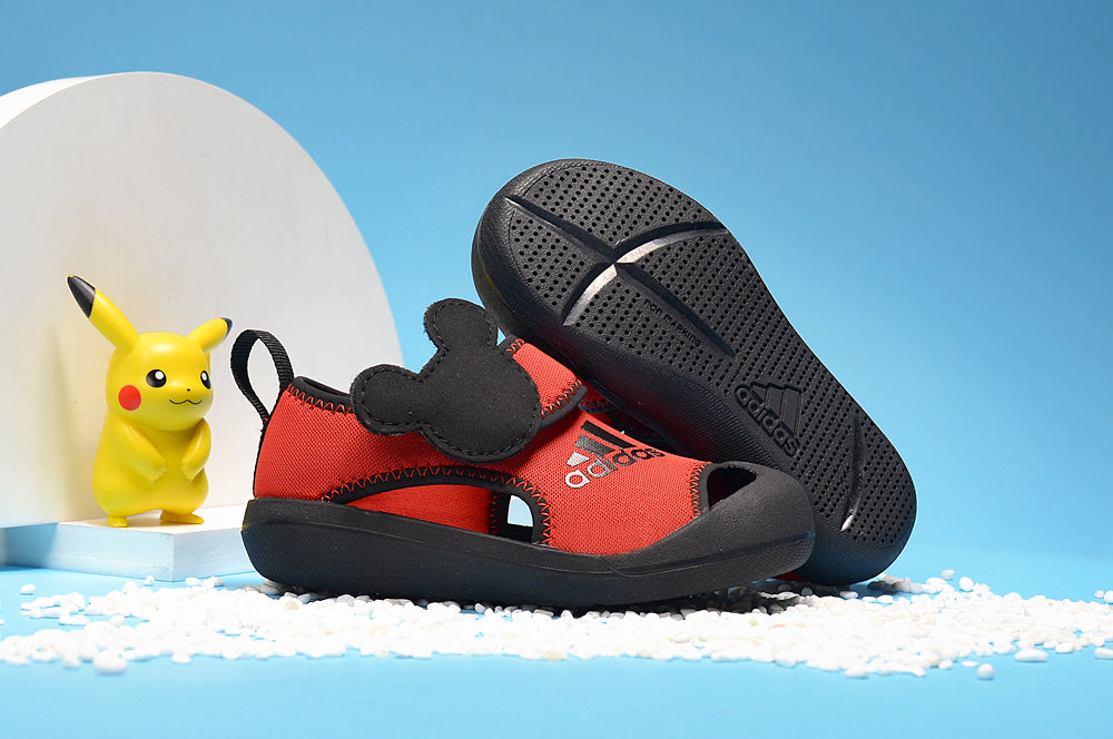 Adidas Baotou Sandals Generation" black, orange"
