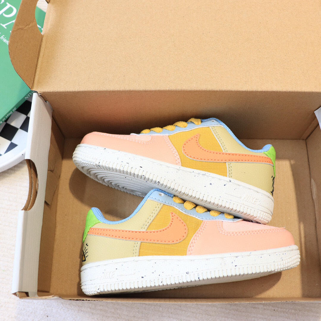 Air Force low-top lace-up sneakers" Multiple color"