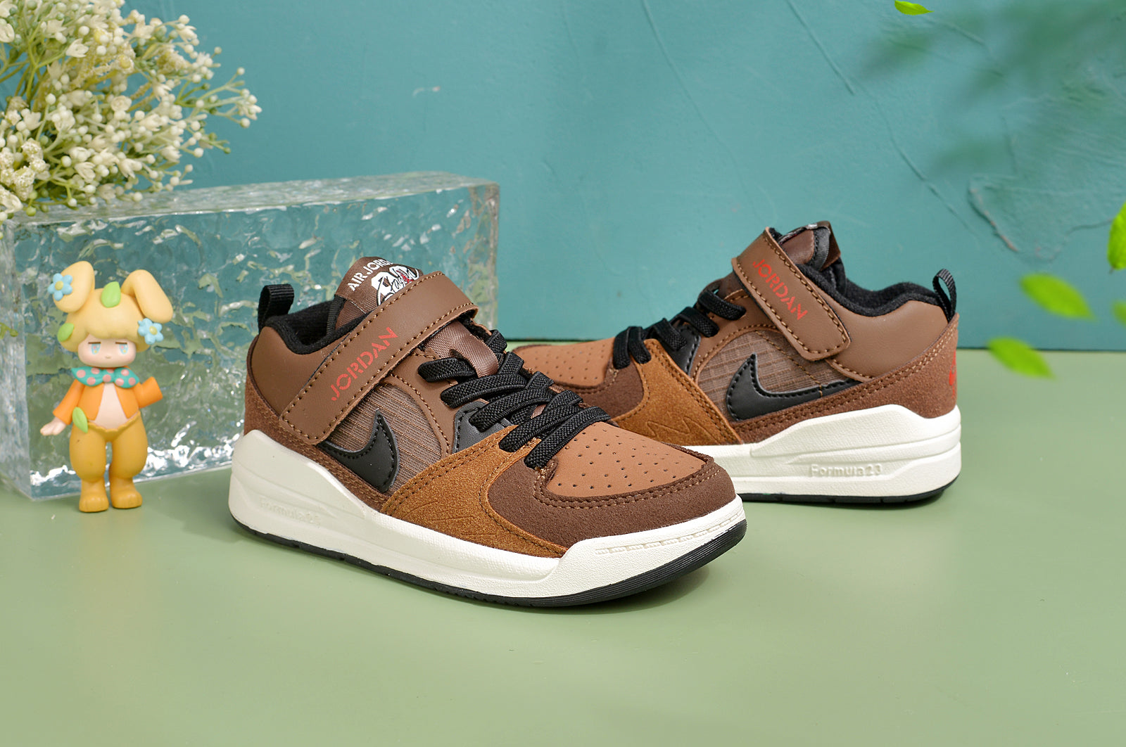 Nike Jordan 90 children's casual shoes" brown"