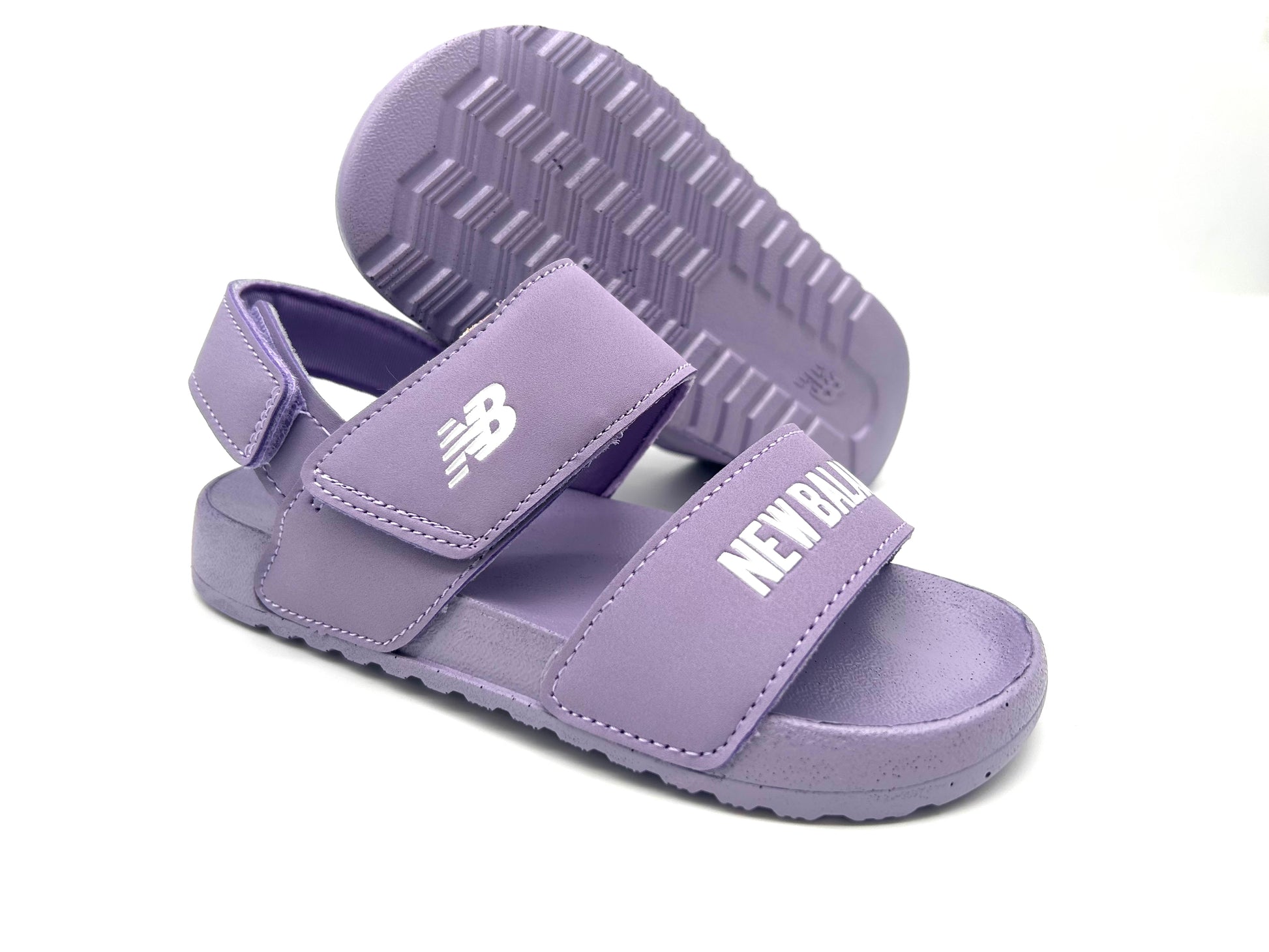 NB open toe sandals" light purple"