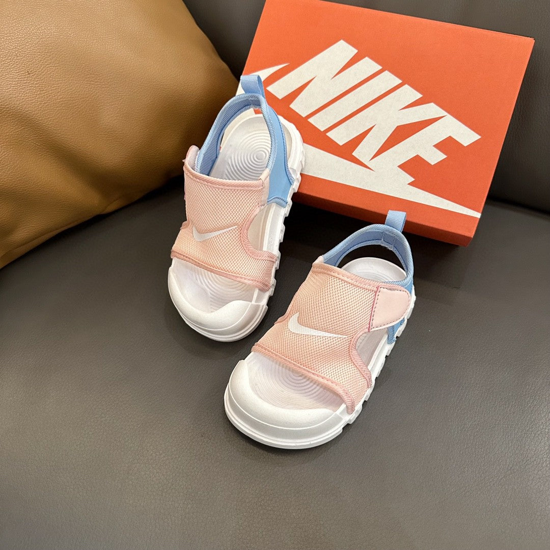NK cute little closed toe mesh sandals" light pink"