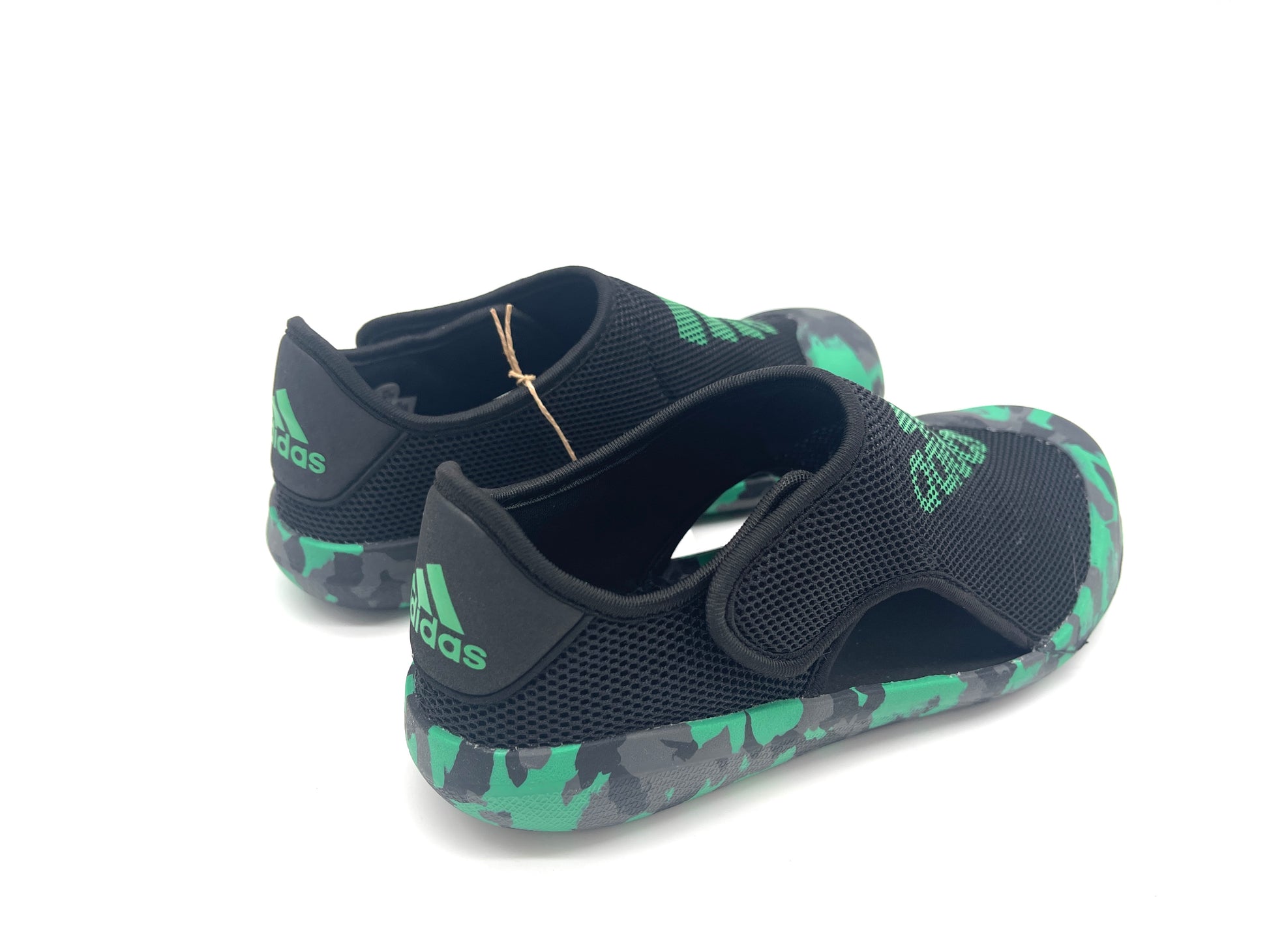 Adidas 3.0 Baotou mesh sandals "black, green"