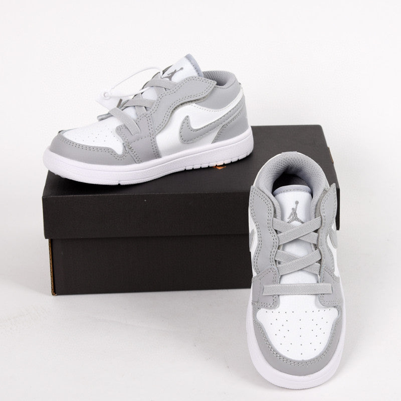 Jordan low top elastic band" white, gray"